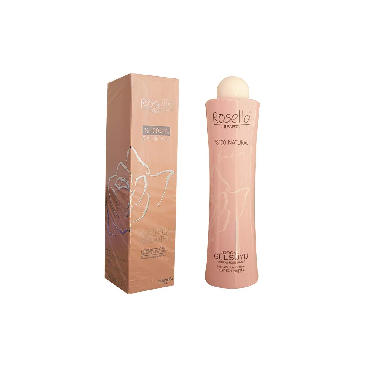 Rosella Yarım Yağlı Doğal Gül Suyu 360 Ml