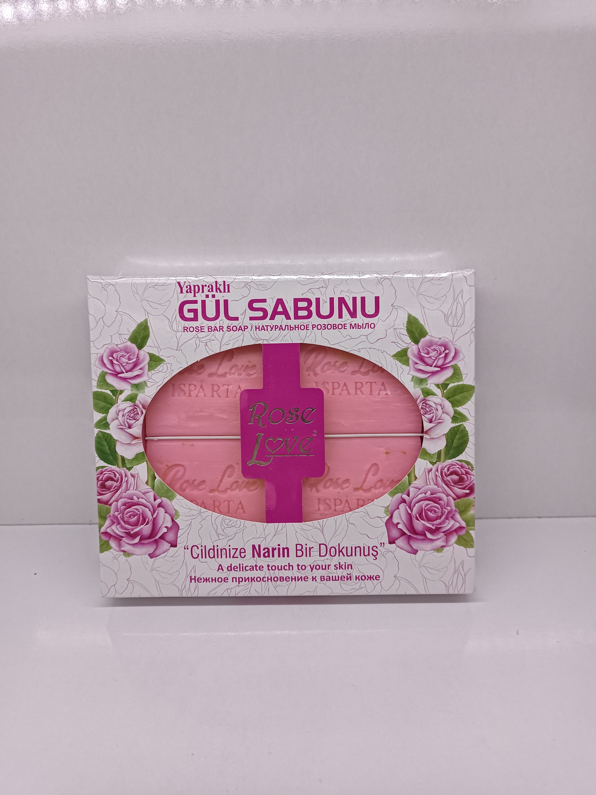 Rose Love Gül Sabunu 4x80gr