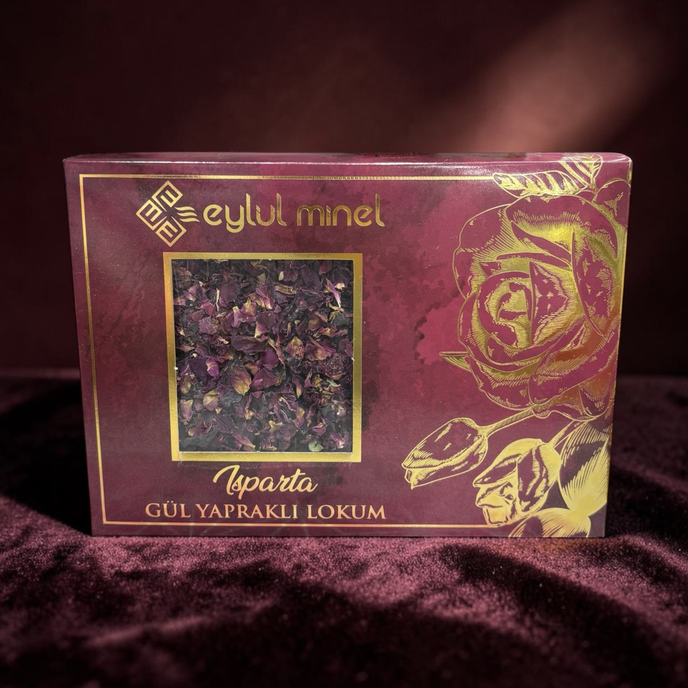 Eylül Minel Gül Yapraklı Lokum 250gr