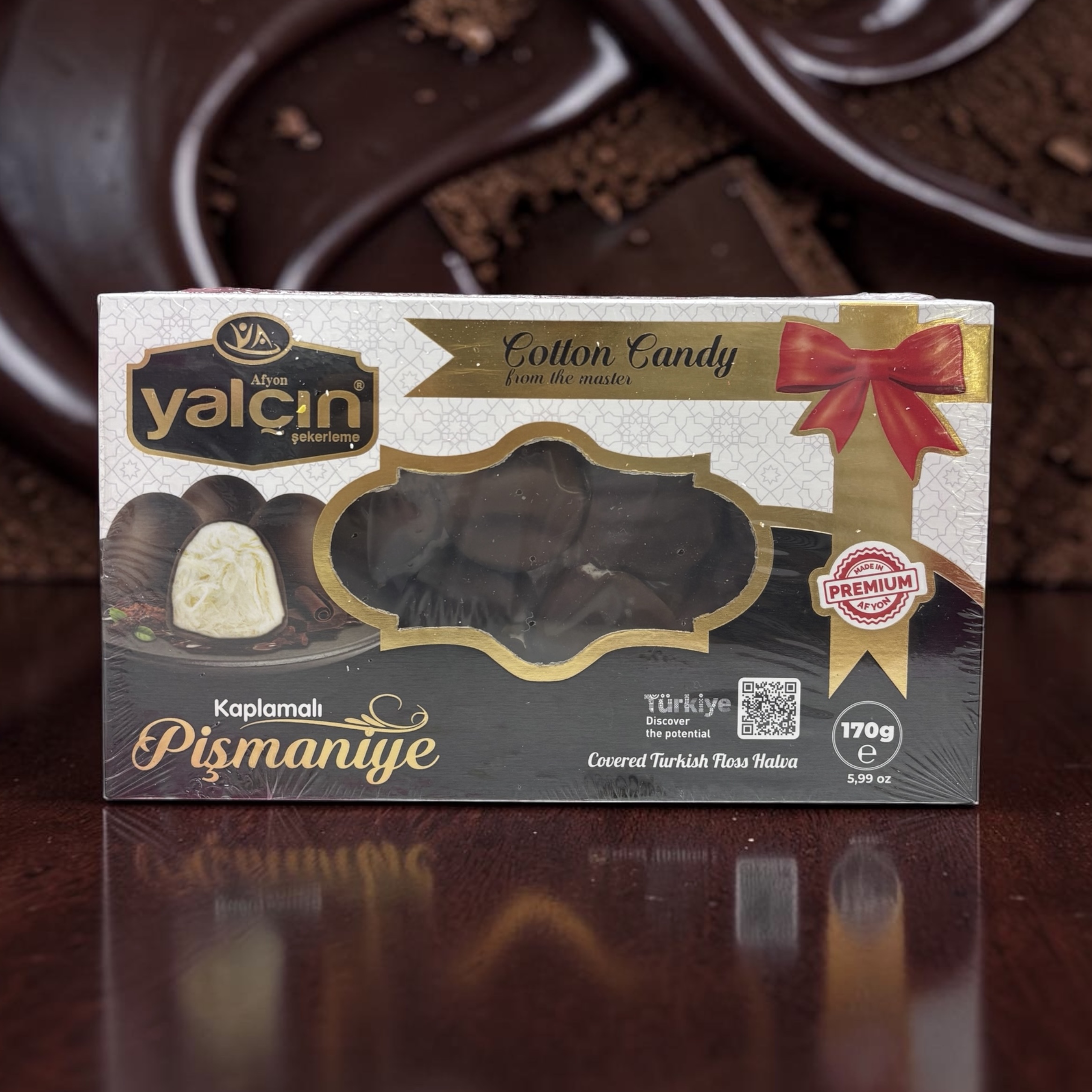 Yalçın Şekerleme Çikolata Kaplamalı Pişmaniye 170gr