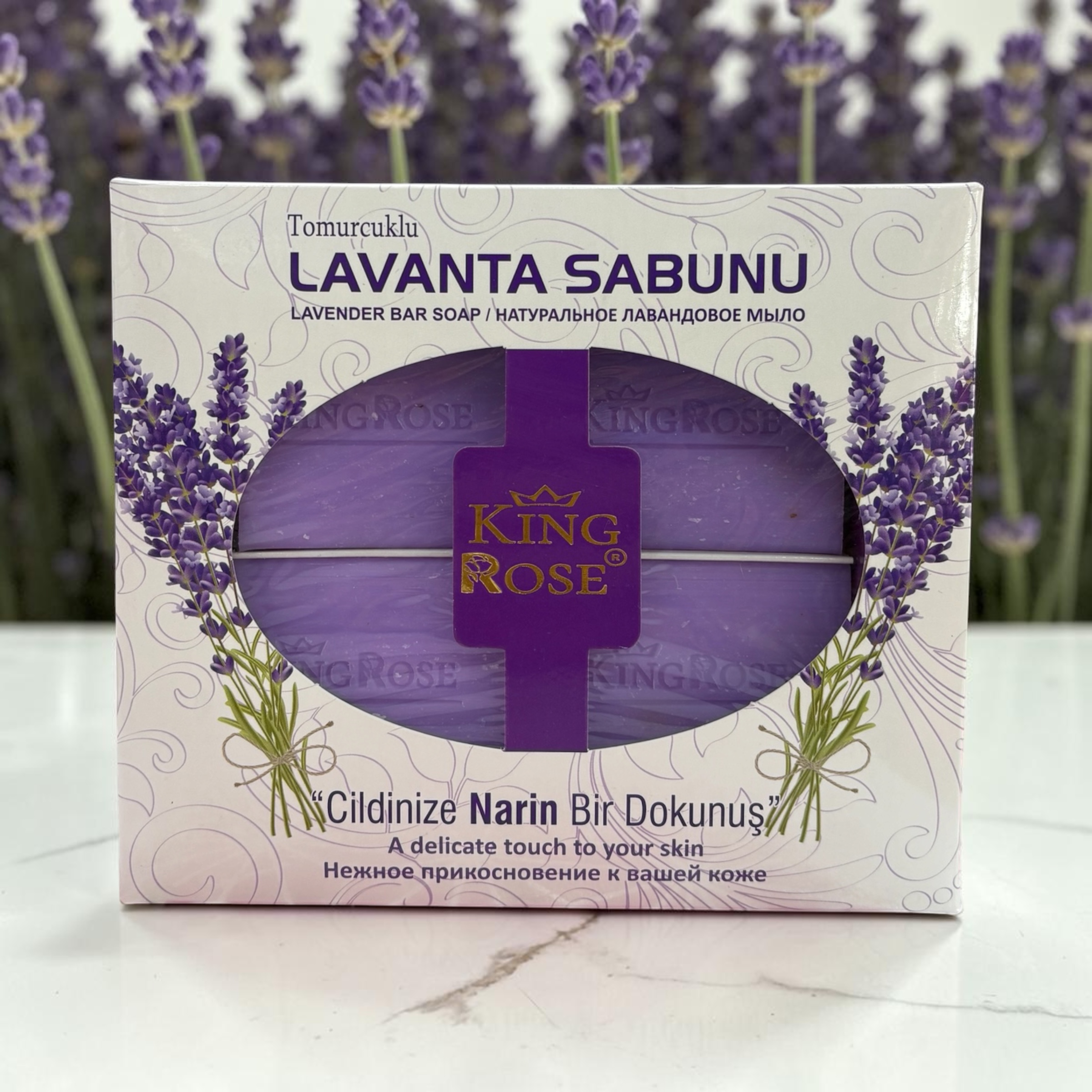 Kingrose Lavanta Sabunu 4x80gr