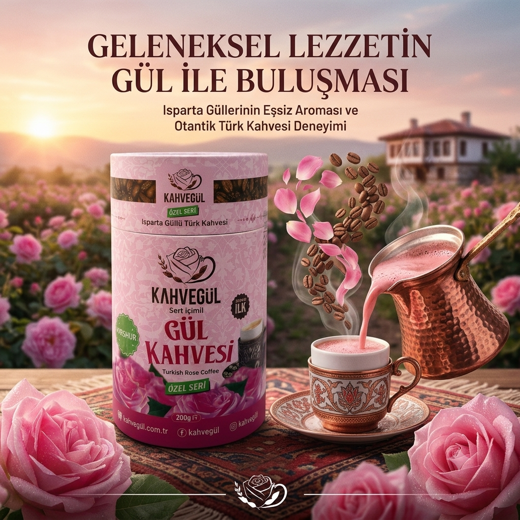 Kahvegül Isparta Gül Kahvesi Özel Seri 200g