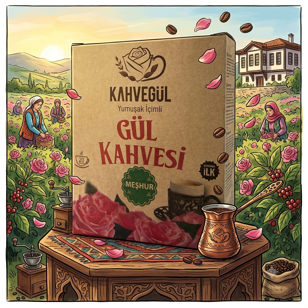 Kahvegül Gül Kahvesi 200gr