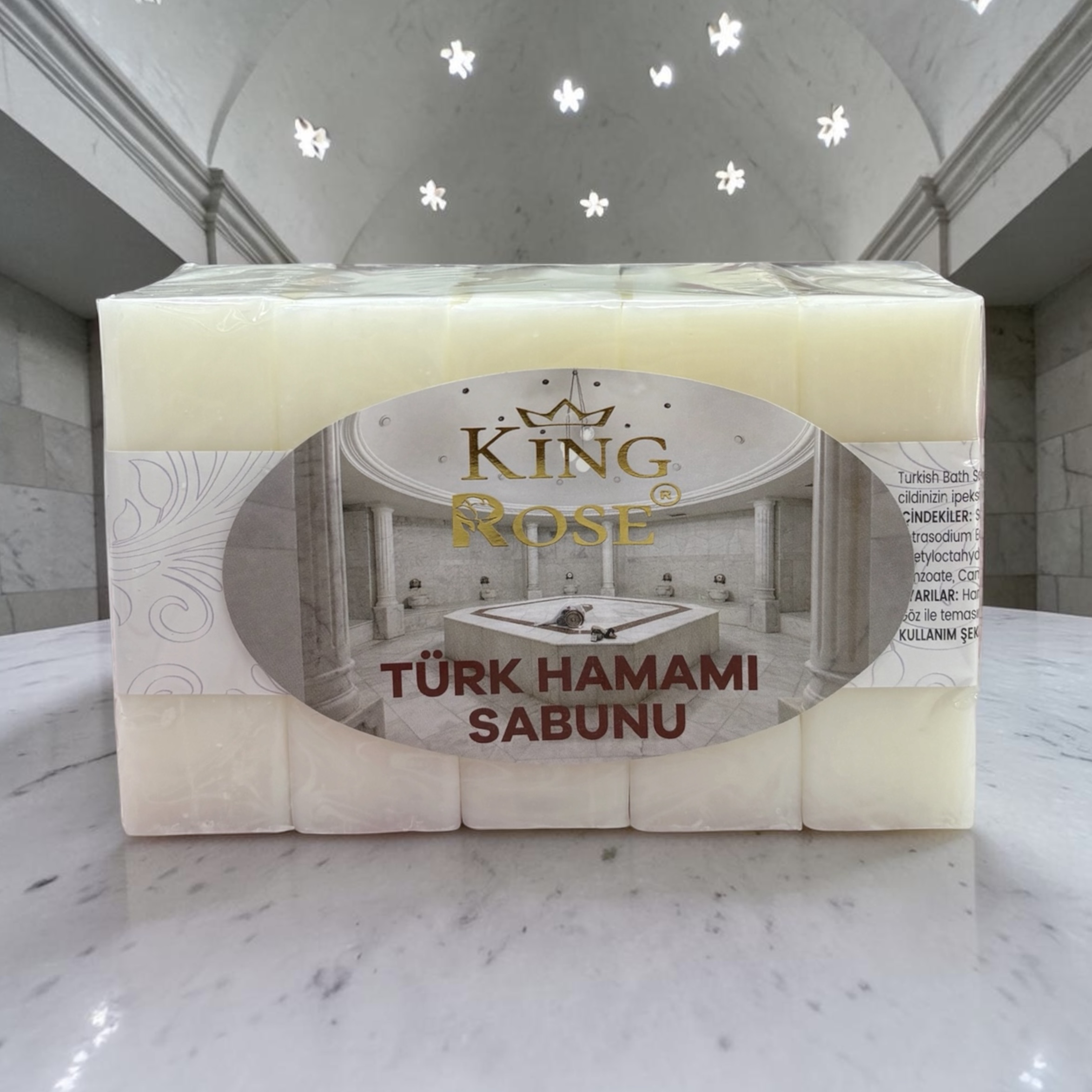 Kingrose Türk Hamamı Sabunu 5x120gr