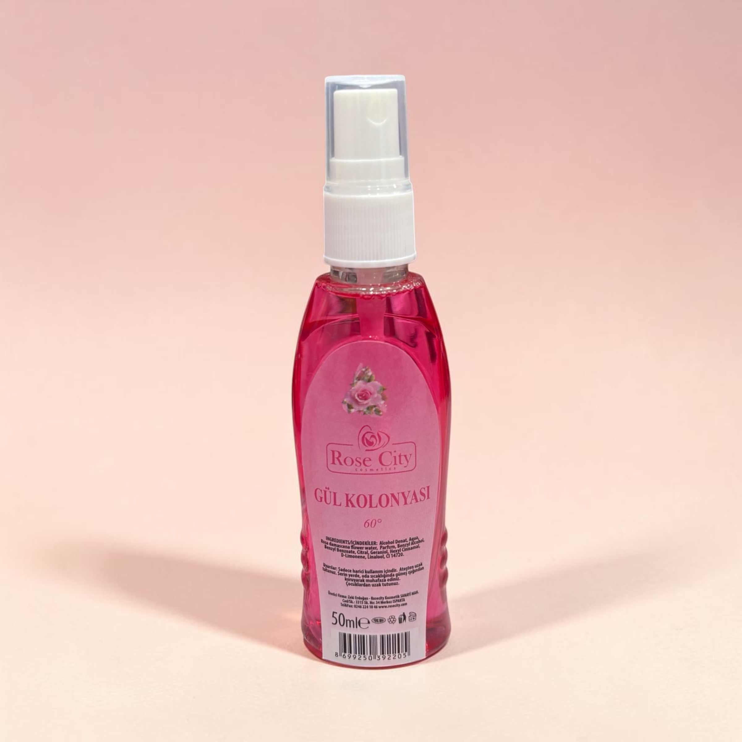 Rosecity Sprey Gül Kolonyası 50ml